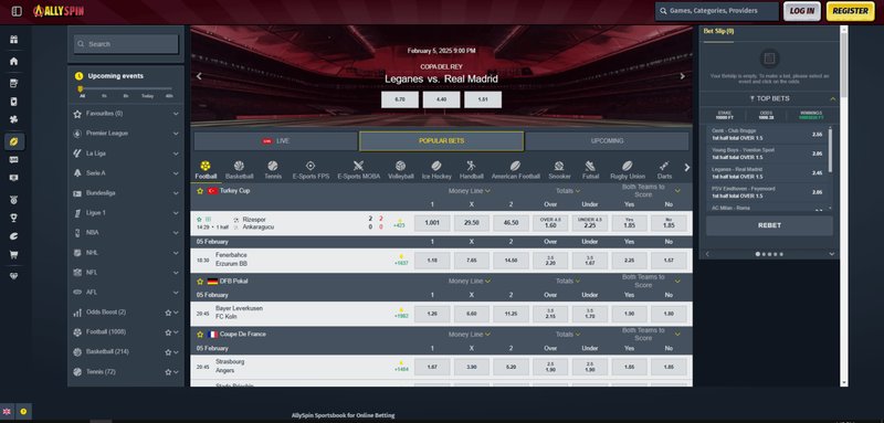 Allyspin casino login in Global