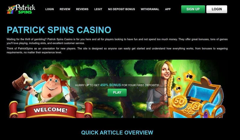 Finish the Night with a Jackpot: What You’ll Get from Patrick Spins